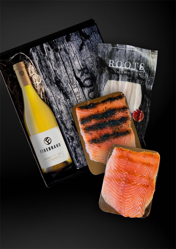 de smaken van de zee - culinair relatiegeschenk - roots fish smokery